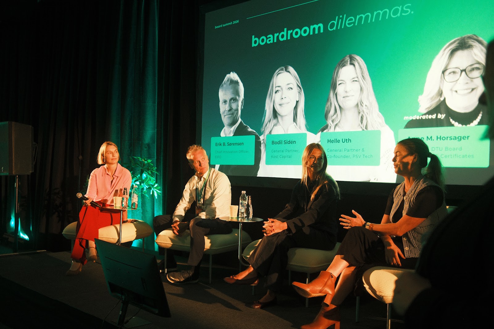 Boardroom dilemmas panel at Board Summit 2026